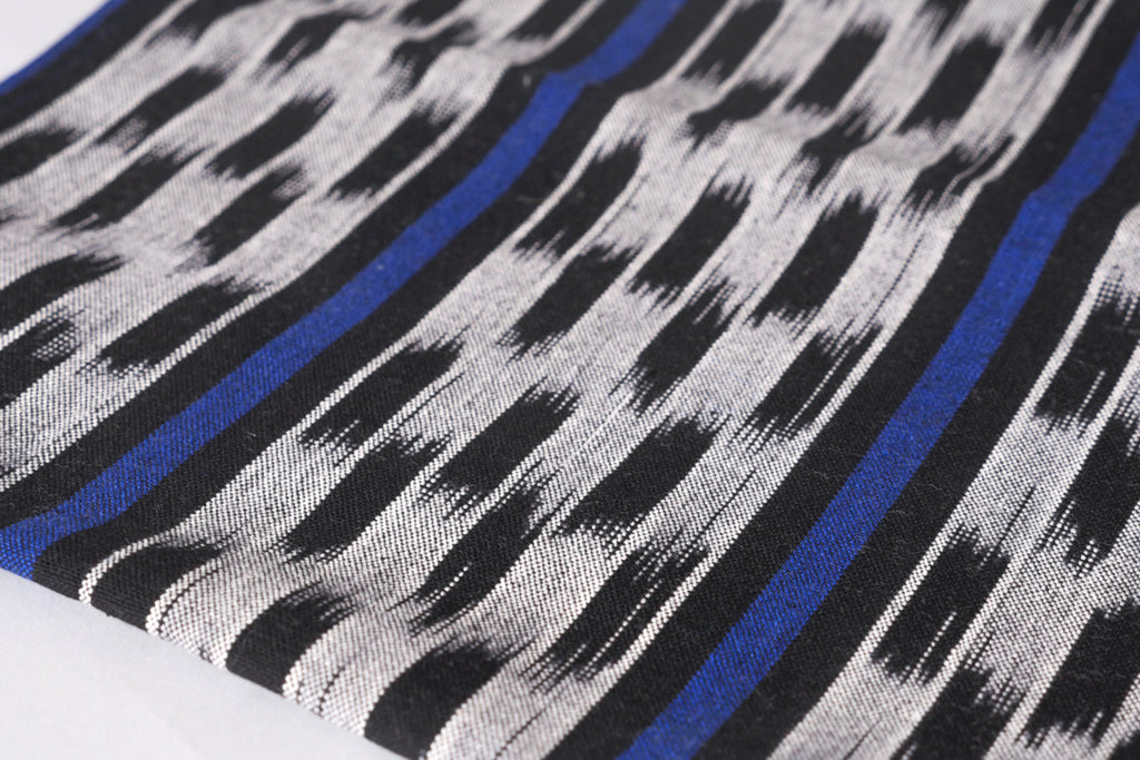 Table Runner, Ouagadougou Ikat "Niou Midnight"