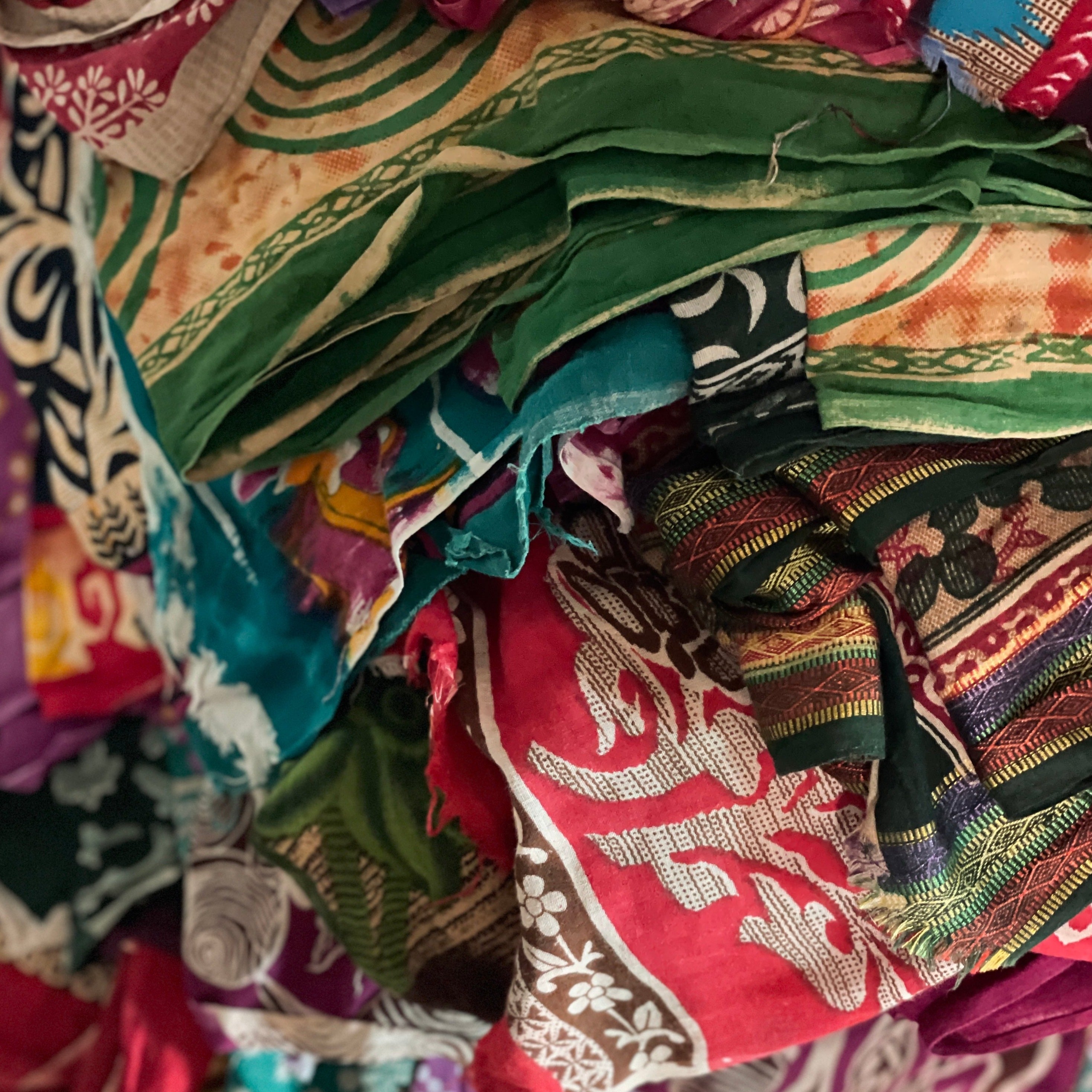 Recycled saris, Bangladesh