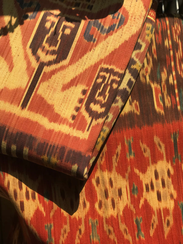 Antique Sumba ikat - Queen and frogs