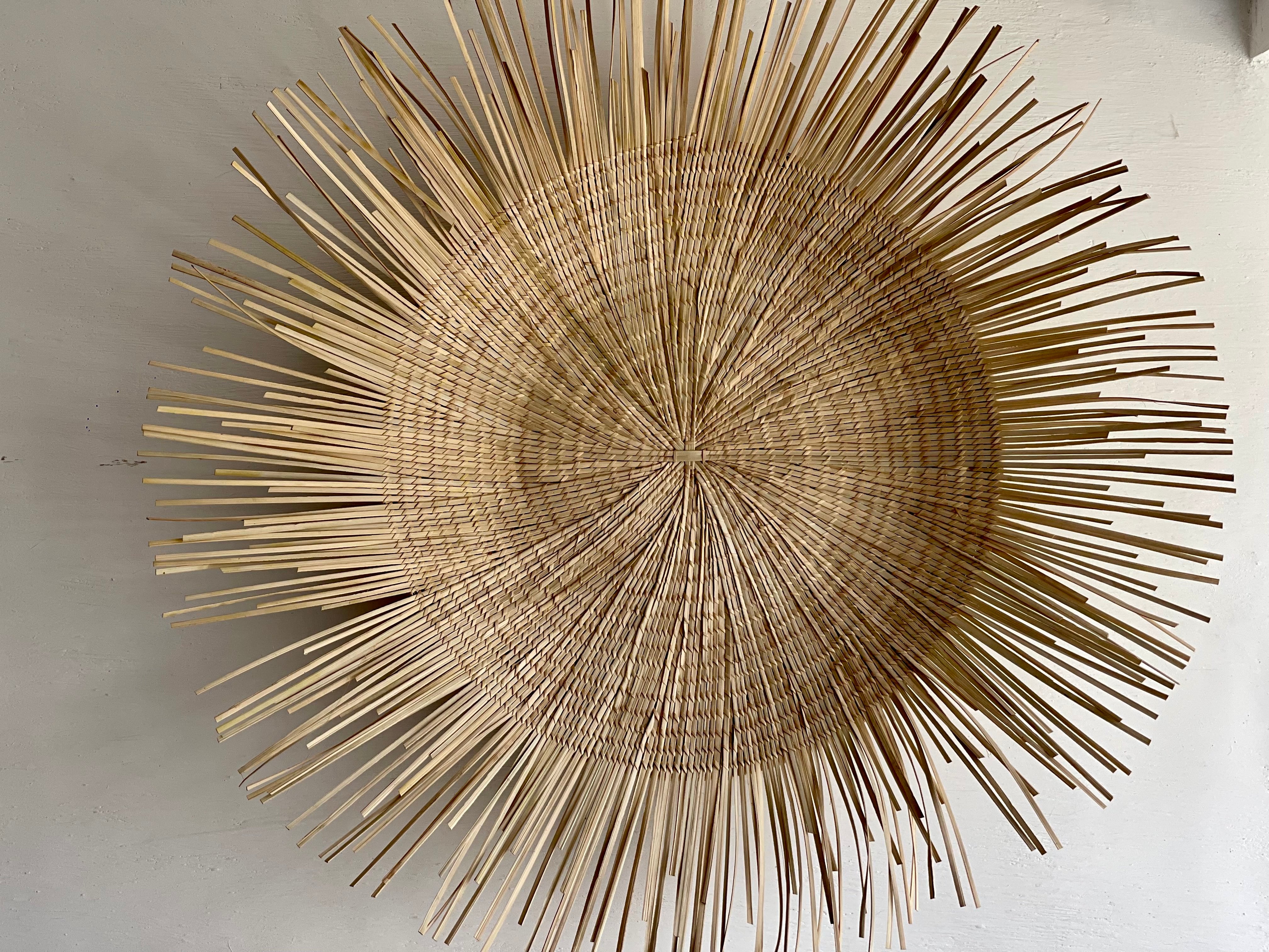 Sun Circles wall art,  entirely handmade in Malawi. 