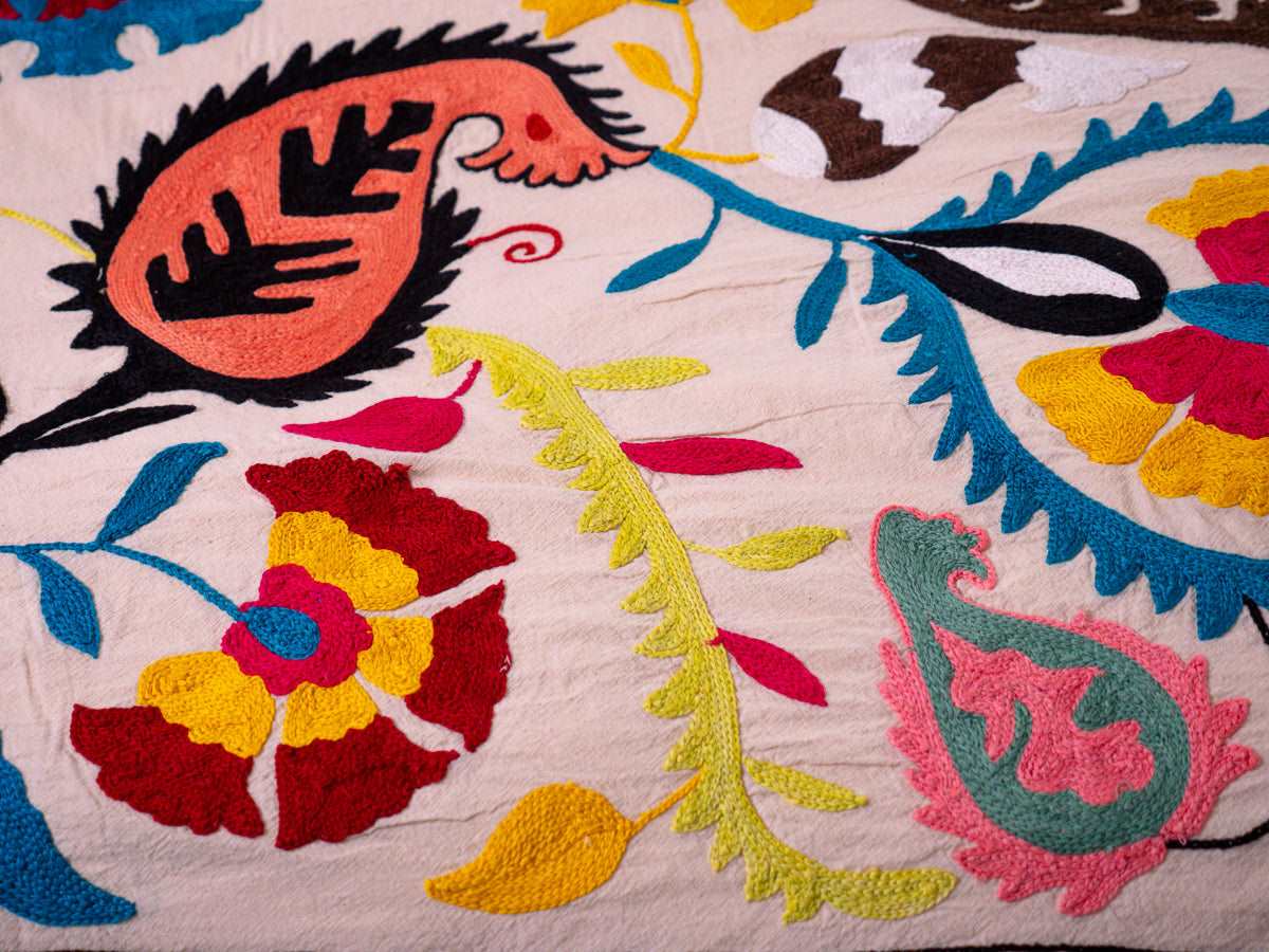 Mochi embroidered textile, No.8