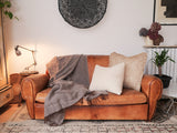 Pure wool blanket. Made in Ireland.