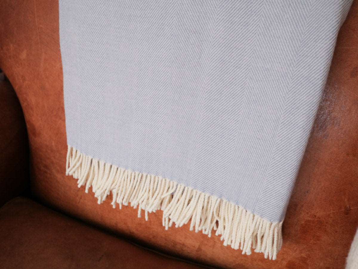 Merino wool blanket XL . Made in Ireland
