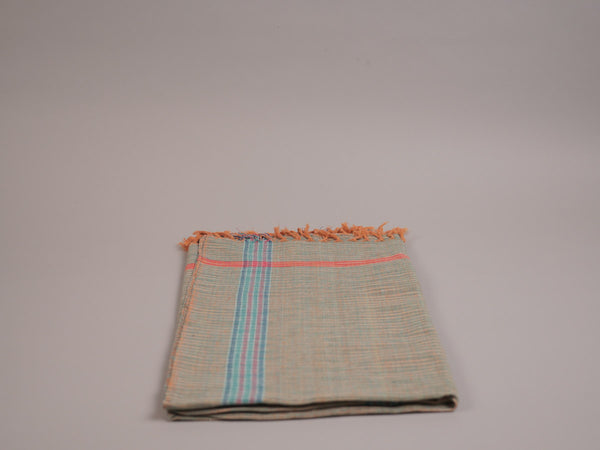 Serviette Khadi en coton tissé main