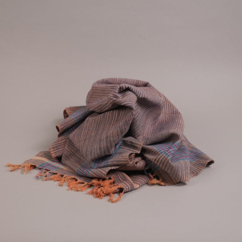 Hand loomed Khadi towel, 100% cotton