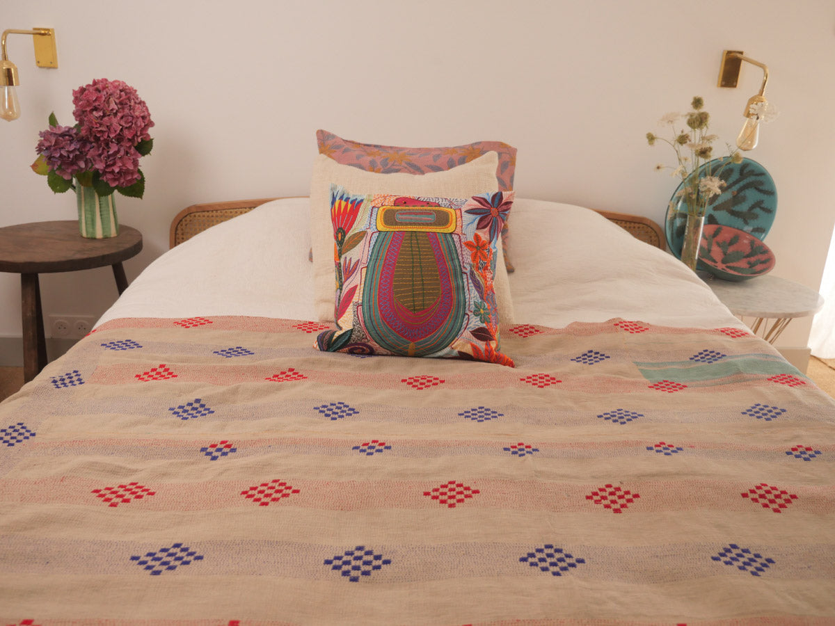 Vintage Kantha quilt 