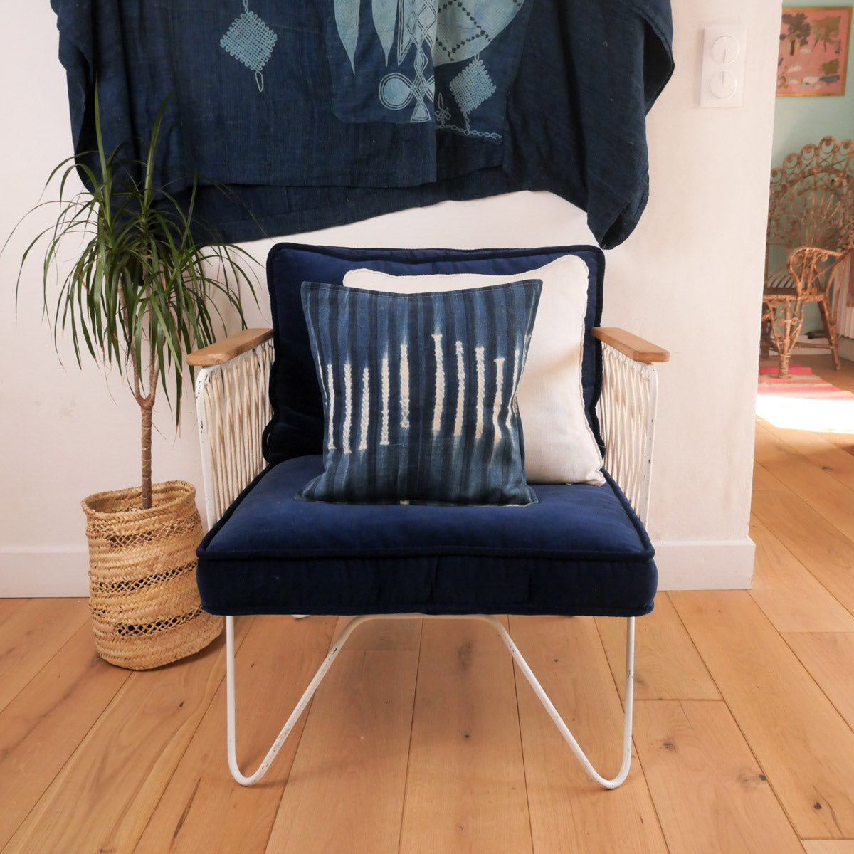 Coussin Dogon Indigo Main image