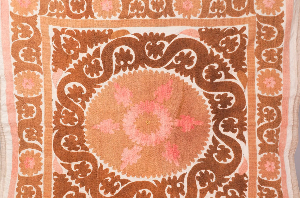 Vintage Afghan Suzani, hand embroidered
