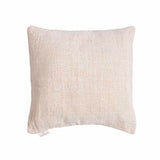 Handloomed cushion cover, natural recycled handspun cotton. 