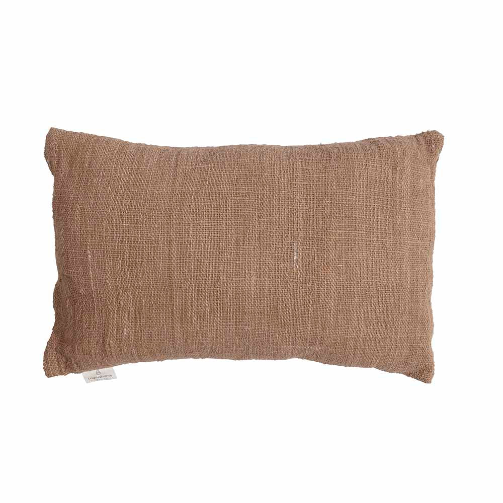 Coussin en coton tissé main  Main image