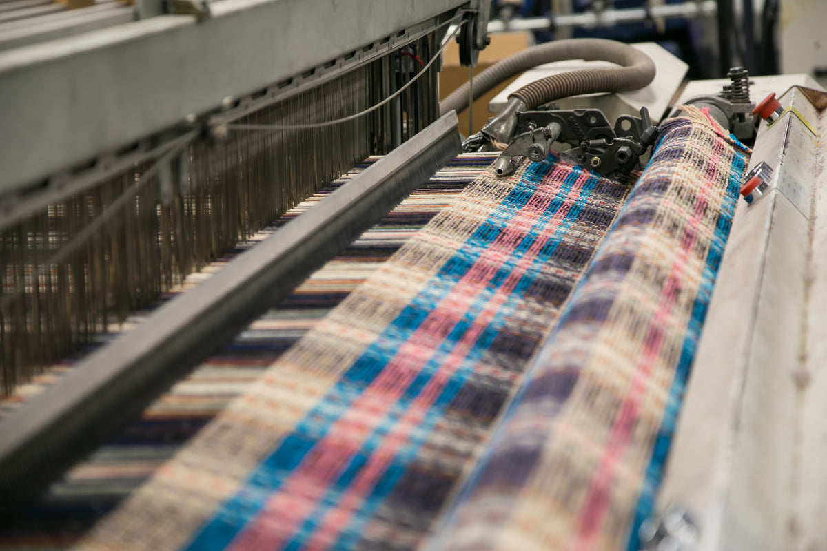Plaid en laine recyclé