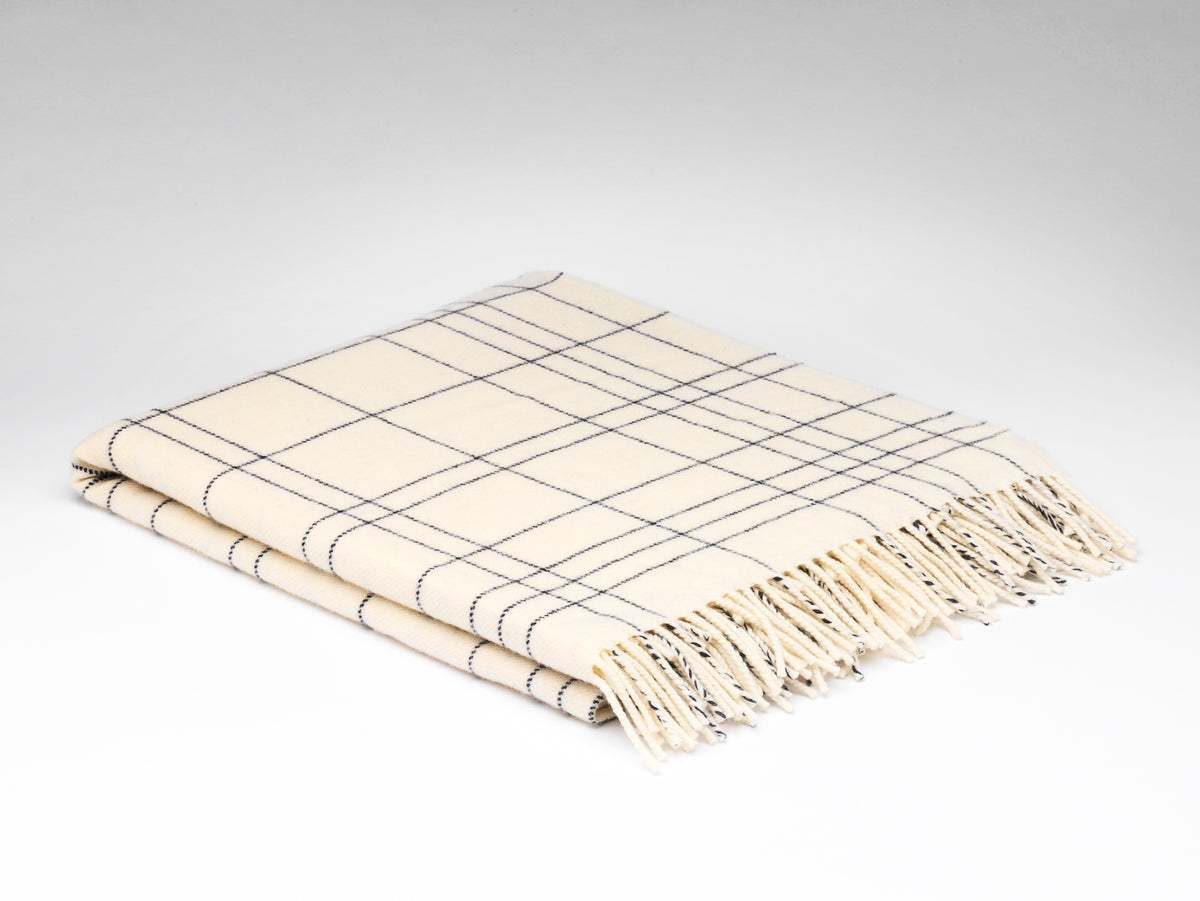 Mcnutt plaid en laine d'agneau