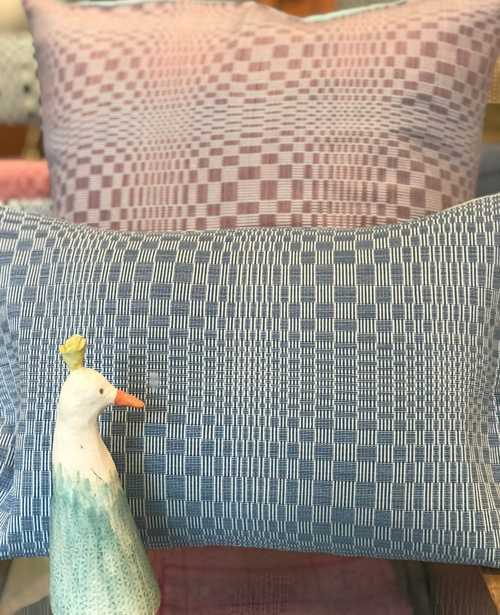 Coussin Binakol, Tissé main au Philipppines