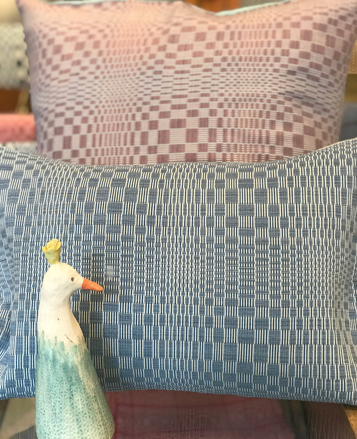 Coussin Binakol, Tissé main au Philipppines
