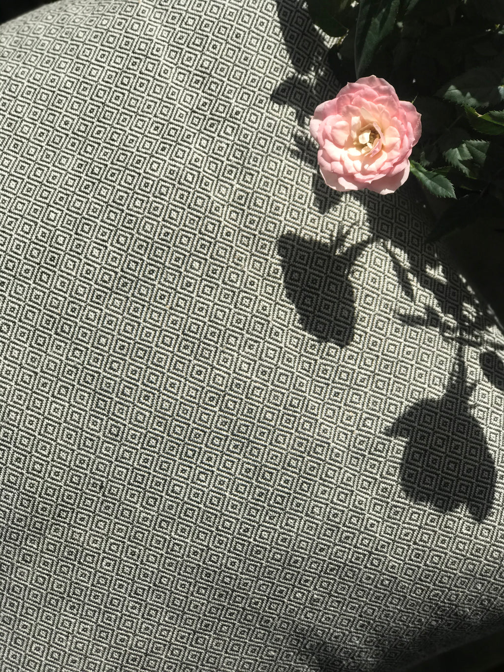 Mitla cushion, handwoven cotton from Mexico, 50x50cm