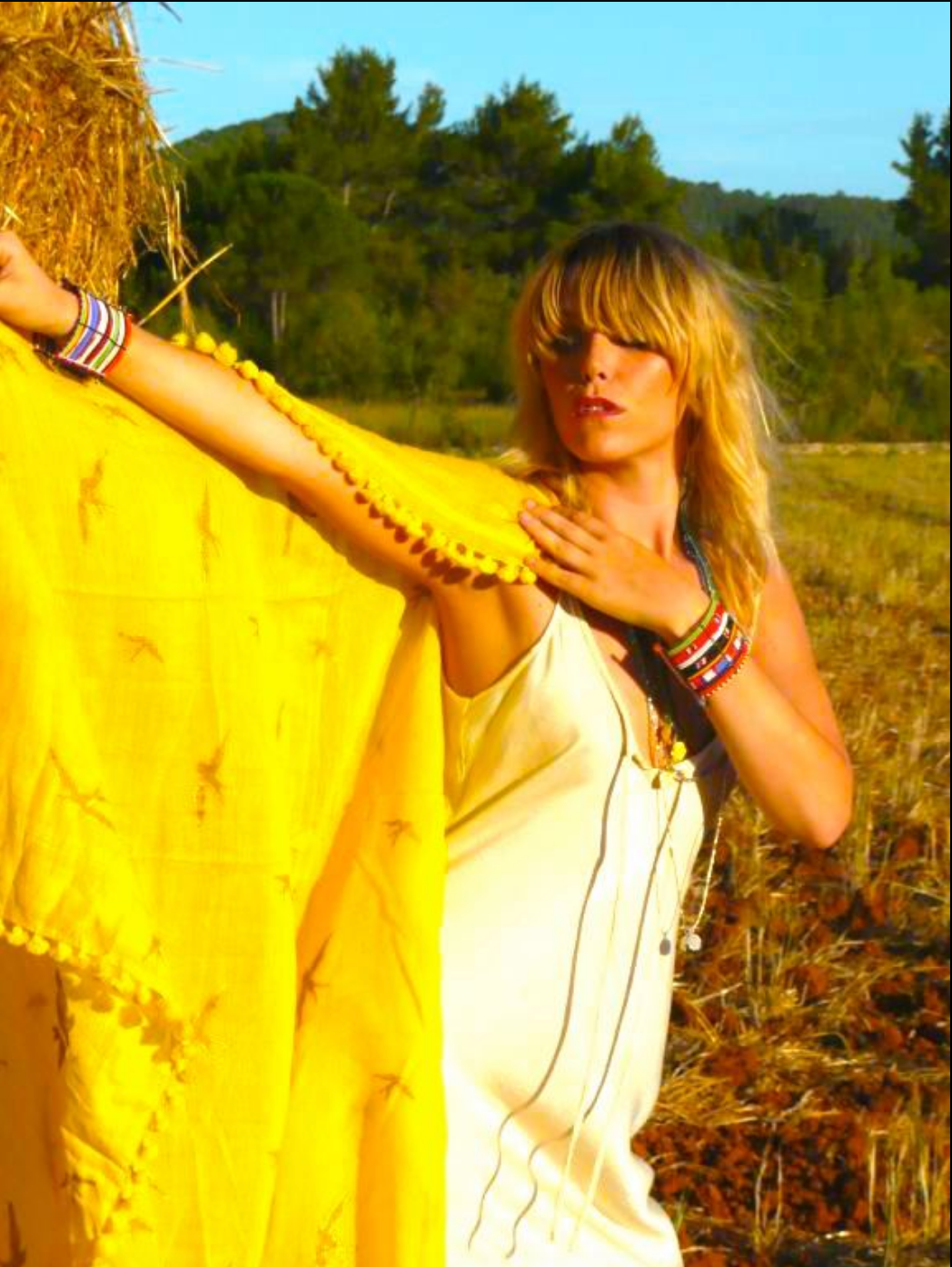 Femme Nomadic, Dupatta scarf, cotton and silk