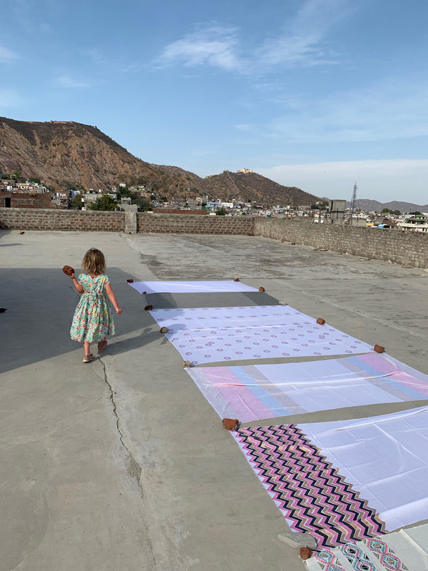 Femme Nomadic, Dupatta scarf, cotton and silk