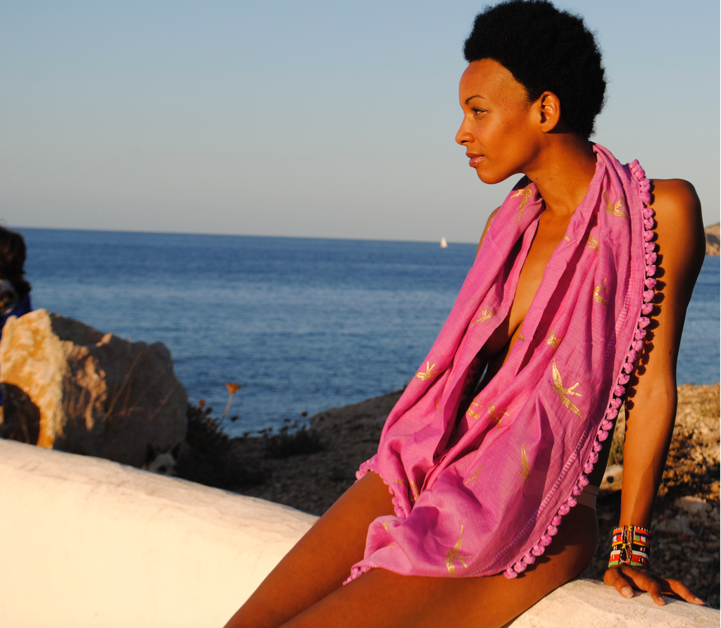 Femme Nomadic, Dupatta scarf, cotton and silk