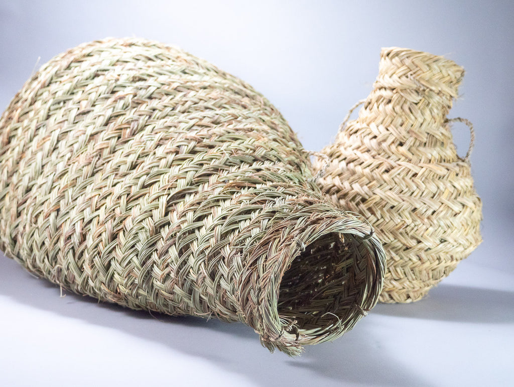 Halfa woven jar, big
