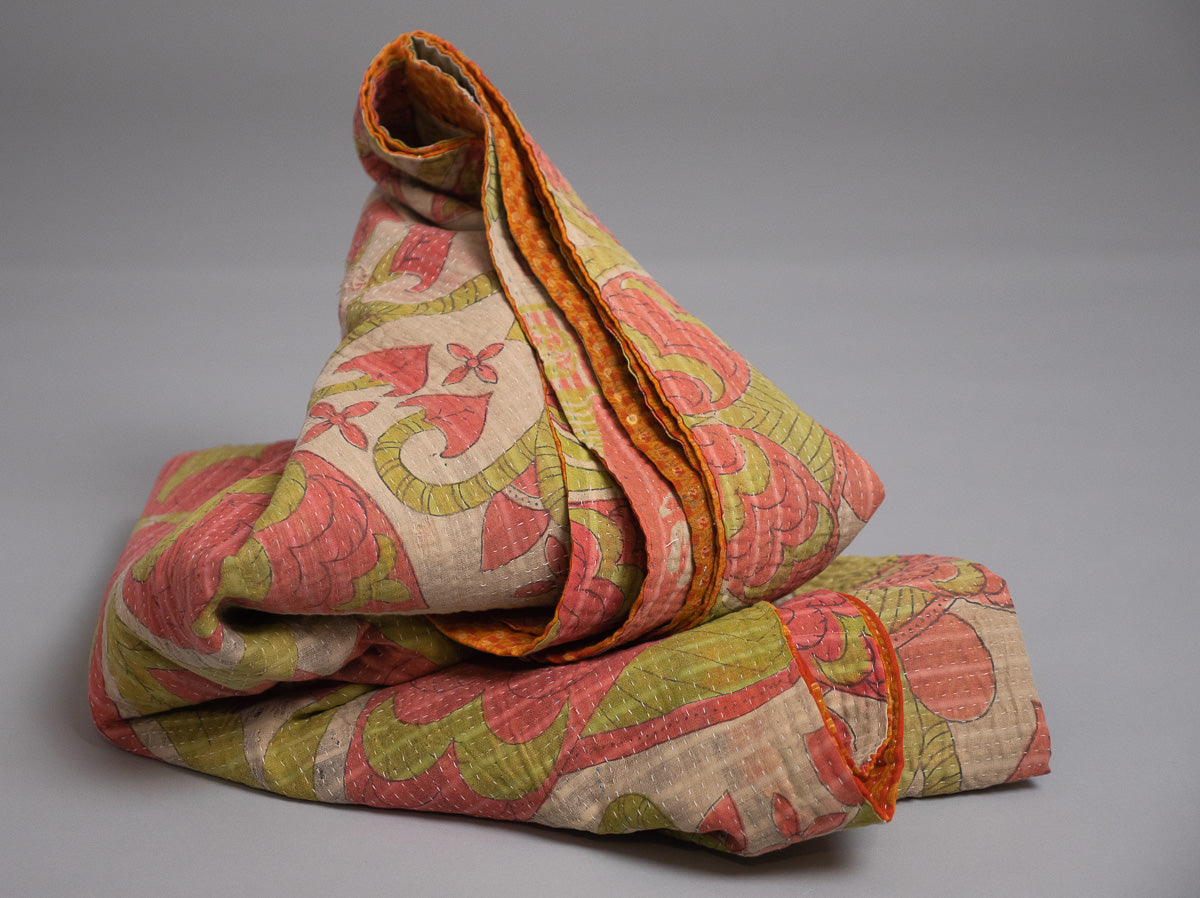 Vintage Kantha quilt No.1