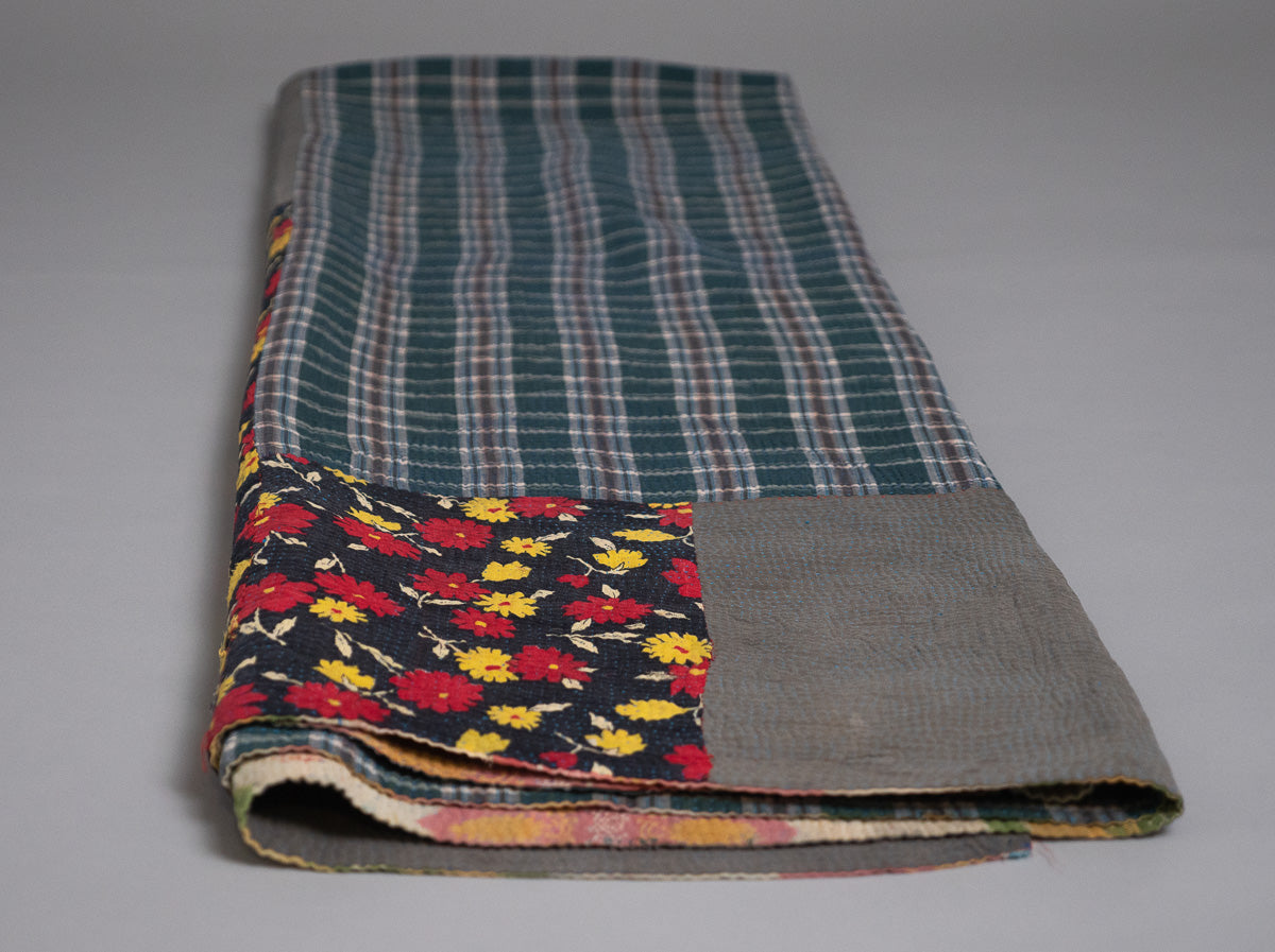 Vintage Kantha quilt at Storie